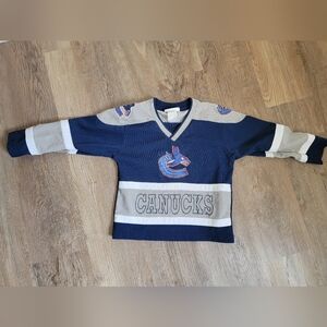 NHL Canucks Jersey Kids Size 4
